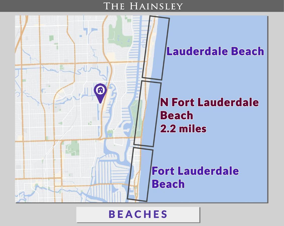 Hainsley Apartments At 1645 Fort Lauderdale Zewnętrze zdjęcie
